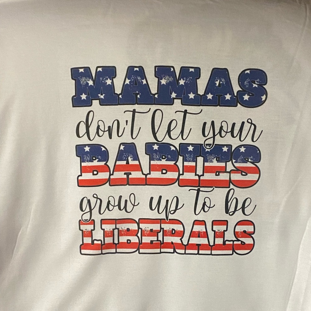 Mama’s sublimated tee shirt. New